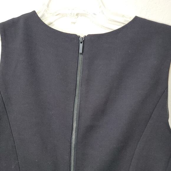 Classiques Entier Leather Dress 6 Black LBD Bodycon Corpgoth 6 Pinup - Picture 11 of 11